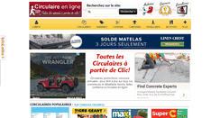 Desktop Screenshot of circulaire-en-ligne.ca